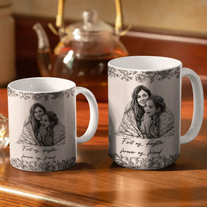 Custom Photo Pencil Sketch The Love Between Mother & Daughter - Personalized White Mug TG276-CIN4242-Mockupweb2.jpg