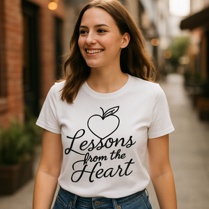 Lessons from the Heart Teacher T-Shirt – Cute Apple Graphic, Gift for Educators, Teacher Appreciation, Inspirational School Tee Teacher%20Life%20prompt%2021%20lifestyle%20mockup.png