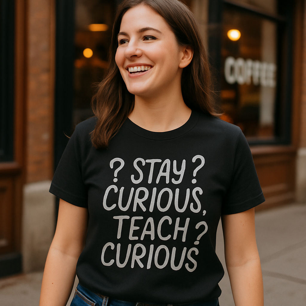Stay Curious Teach Curious Teacher T-Shirt – Inspiring Teacher Life Shirt, Motivational Classroom Gift, Education Apparel Teacher%20Life%20prompt%2035%20lifestyle%20mockup.png