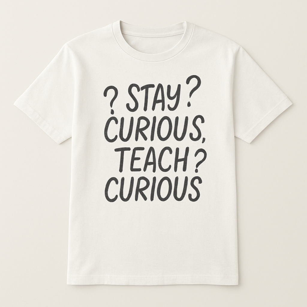 Stay Curious Teach Curious Teacher T-Shirt – Inspiring Teacher Life Shirt, Motivational Classroom Gift, Education Apparel Teacher%20Life%20prompt%2035%20studio%20mockup.png