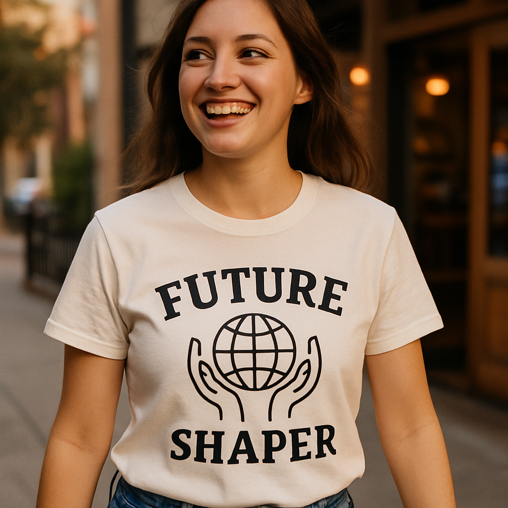 Future Shaper Teacher Shirt – Inspirational Globe & Hands Design | Teacher Life Gift | Educator Appreciation T-Shirt Teacher%20Life%20prompt%2047%20lifestyle%20mockup.png