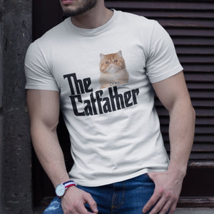 The Cat Father - Personalized Custom Photo Shirt