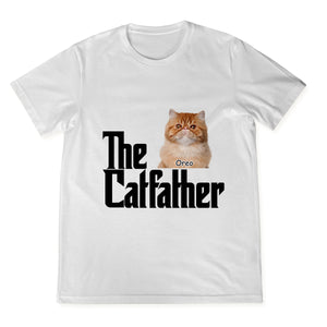 The Cat Father - Personalized Custom Photo Shirt