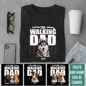 The Walking Dad - Personalized Custom Shirt