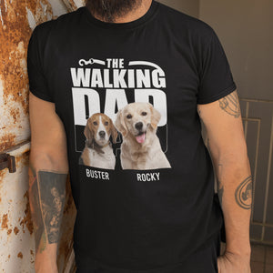 The Walking Dad - Personalized Custom Shirt