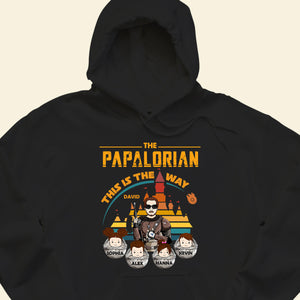 The Dadalorian This Is The Way - Personalized Apparel - Gift For Father, Daddy, Father's Day