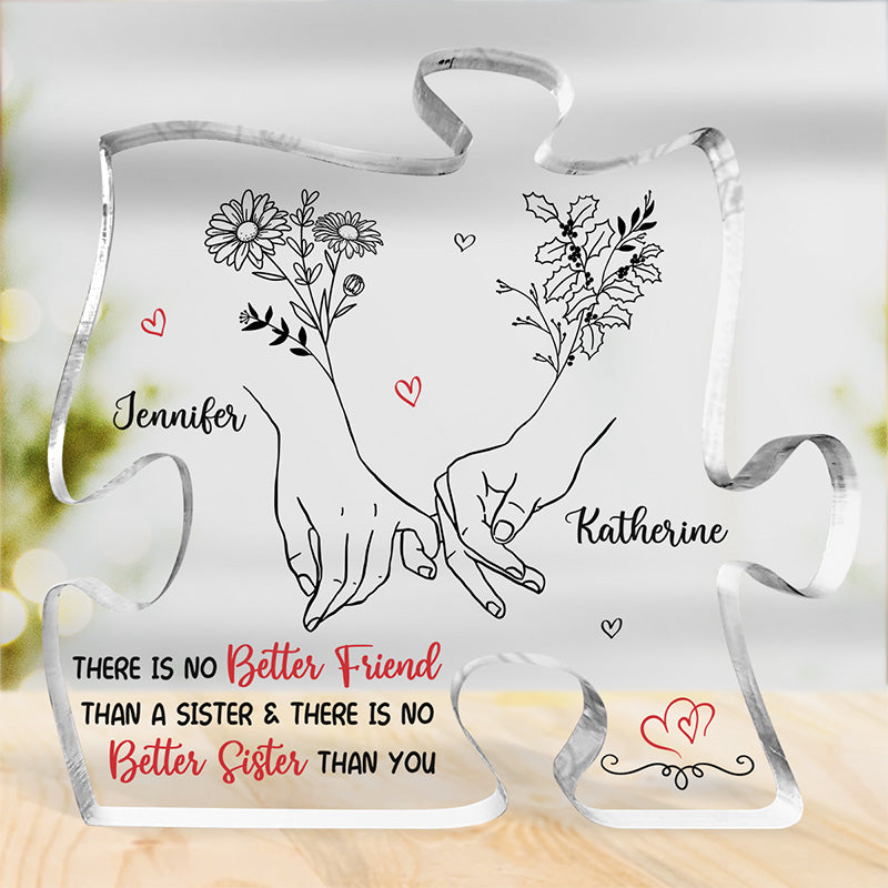 There Is No Better Friend - Bestie Personalized Custom Puzzle Shaped Acrylic Plaque - Gift For Best Friends, BFF, Sisters Thumb.1_5000x_5e43edc5-a46e-4a39-a7a0-260bef106746.jpg