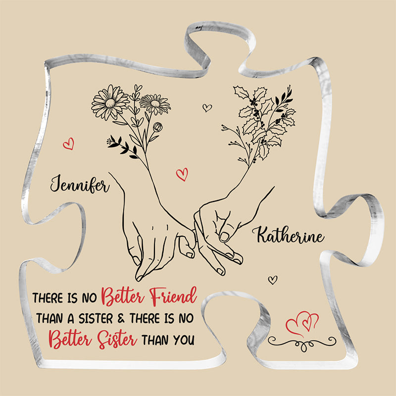 There Is No Better Friend - Bestie Personalized Custom Puzzle Shaped Acrylic Plaque - Gift For Best Friends, BFF, Sisters Thumb.3_5000x_bc0a307d-ac3c-4f4f-9877-fb1a74fe890c.jpg