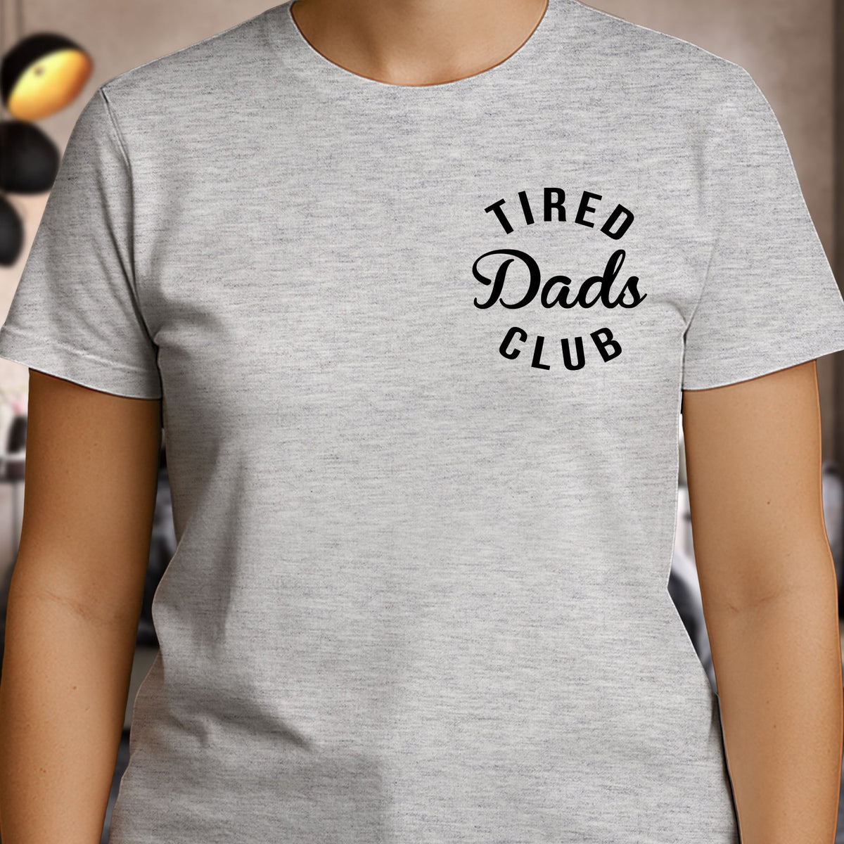 Tired Dads Club Construction Car Track Massage Funny Father Day Gifts For Dad - Personalized Shirt
