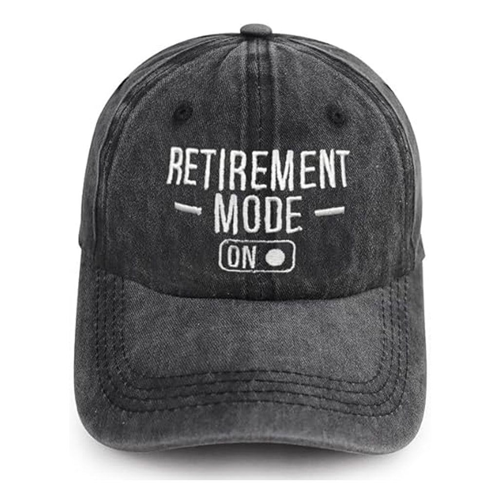 Funny Retired Hat for Men Women Retirement Gifts Adjustable Embroidered Baseball Cap Hats