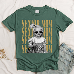 Vintage Photo And Year Senior - Personalized Shirt
