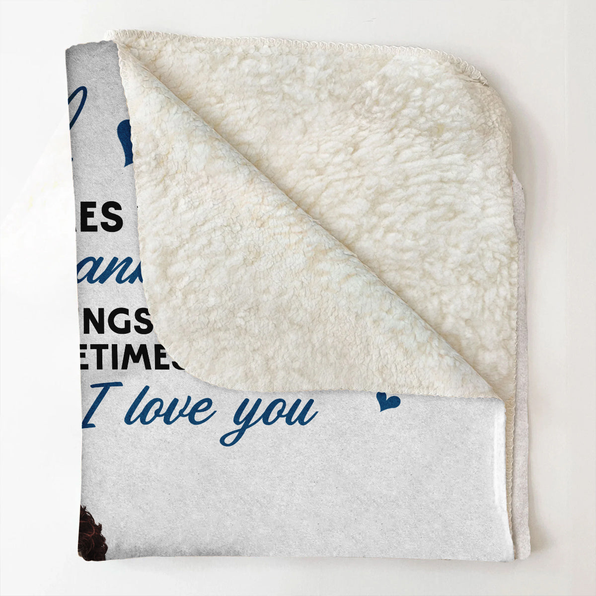 We Need To Say We Love You - Personalized Blanket - Gift For Father, Dad, Grandpa, Father's Day