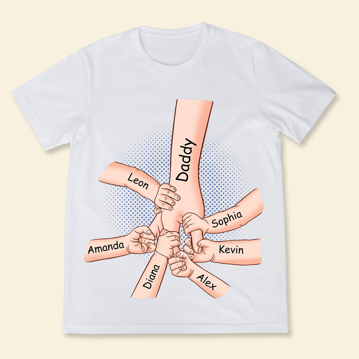 We Are Always By Your Side - Personalized Apparel - Gift For Father, Daddy, Grandpa, Father's Day