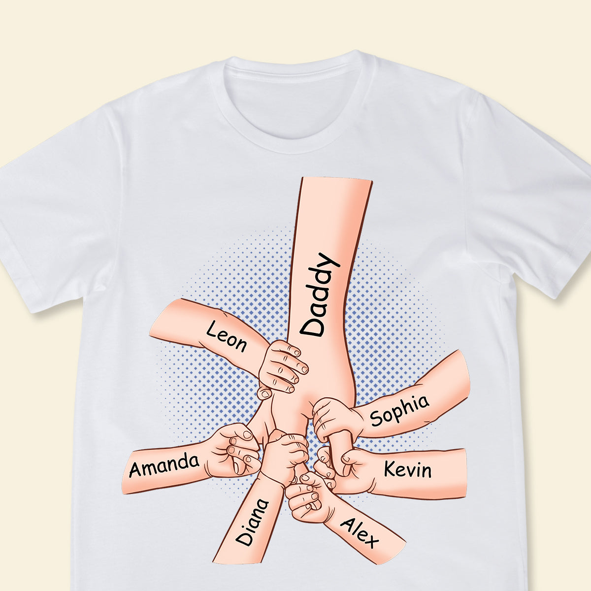 We Are Always By Your Side - Personalized Apparel - Gift For Father, Daddy, Grandpa, Father's Day