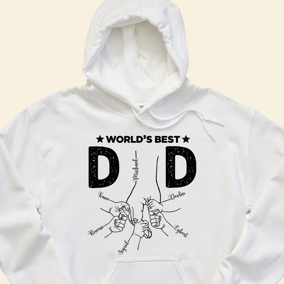 World's Best Dad - Personalized Apparel - Gift For Father, Grandpa, Father's Day Gift