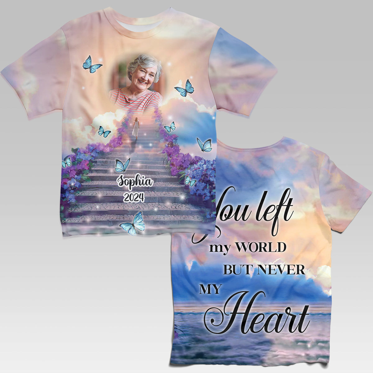 You Would Have Lived Forever Personalized Photo 3D All Over Print Shirt Memorial