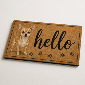 Hello Chihuahua Doormat - Doormat a000b29b-da17-46d7-be06-c3e6b73cc606.jpg