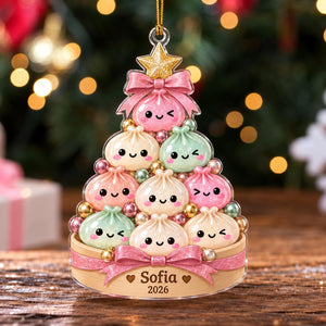 Personalized Squishy Ornament, Custom Name Christmas Ornament, Squishy Collector Gift for Kids, Cute Dumpling Ornament, Boy Girl Xmas Gift a00568a1-1c33-4516-89e5-955241ff28e8-3.jpg
