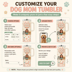 Dog Mom Custom Cartoon Portrait 40oz Handle Tumbler - Personalized 40 oz Stainless Steel Tumbler a03a3720-d285-47ac-b4a3-52089b5db264.jpg