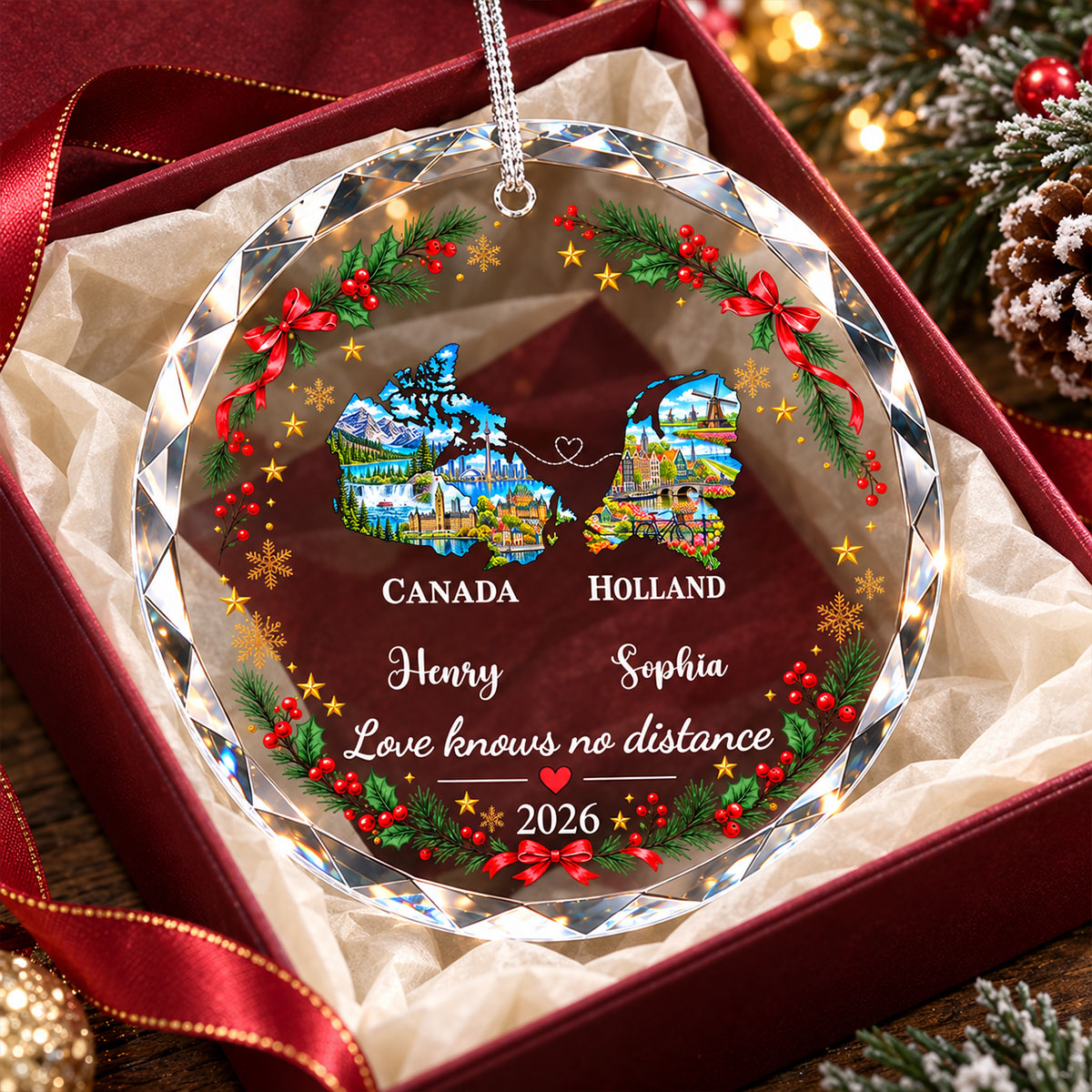 Love Knows No Distance State Map - Personalized Glass Ornament - Christmas Gift For Long Distance Couples, Boyfriend, Girlfriend, Husband, Wife a08dd5dc-8a27-42fe-a116-4de1c7618f48-2-6-.jpg
