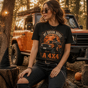 Witchy 4x4 — Broom Broke Personalized Tee - Personalized T-shirt a0c361ec-6f0f-4af4-a5ba-b2a4f208c11d.jpg