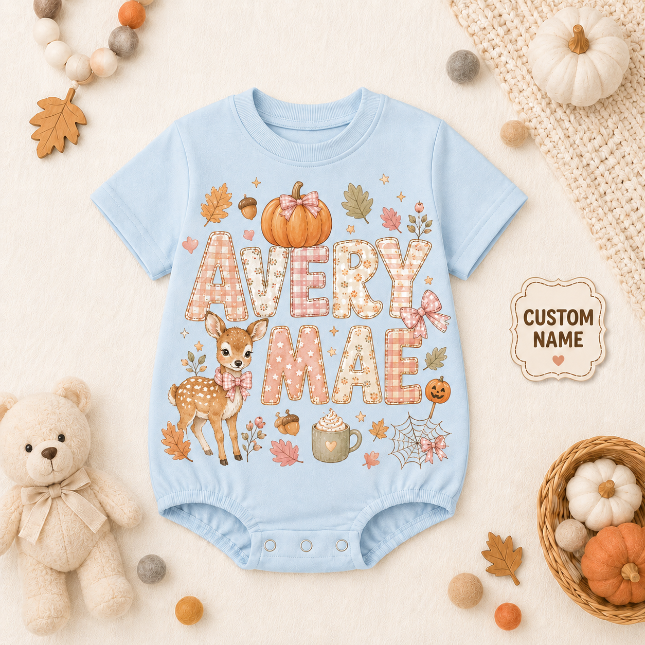 Personalized Fall Baby Romper, Custom Name Raccoon Hedgehog Pumpkin Bodysuit, Cute Autumn Baby Girl Outfit a0e319bc-b413-4f78-b37d-d0d4f244268f-Image-Aug-14-2026-02_10_30-PM-1-.png
