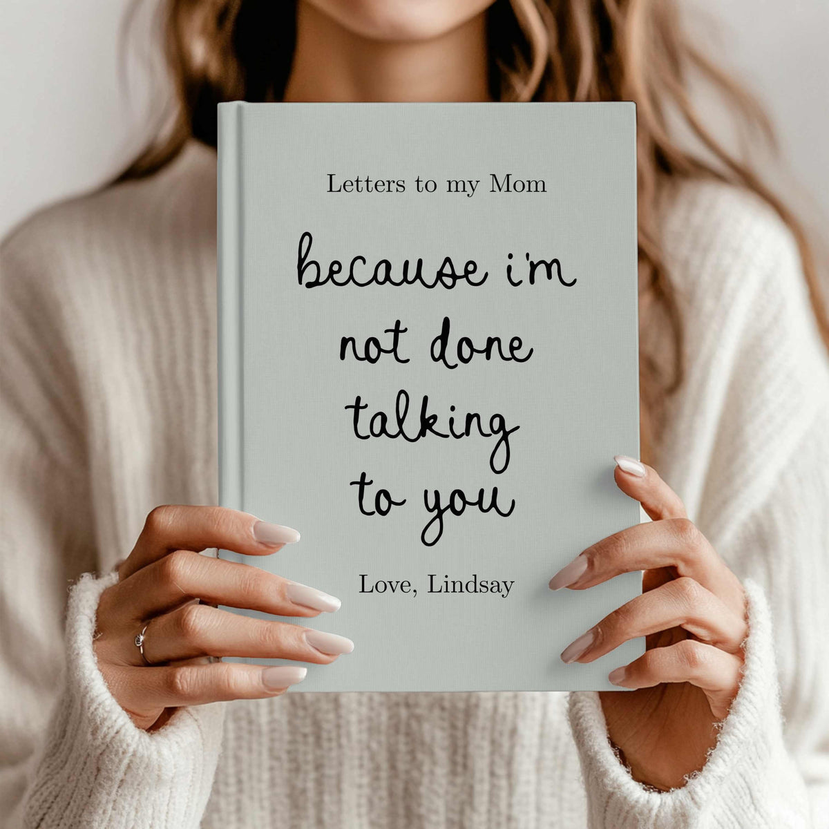 Letters to My Mom Grief Journal, Personalized Loss of Mother Gift, Custom Notebook Memorial Keepsake In Loving Memory Hardcover a10c572c-1545-4cf5-8666-da2a777ffa71-9.jpg