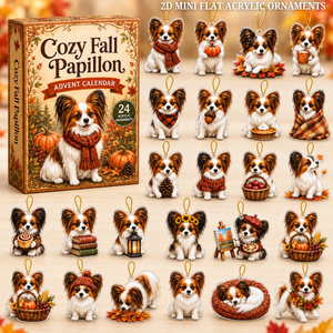 Cozy Fall Papillon Advent Calendar 2026 - 24-Day Festive Countdown, Acrylic Charms Blind Box - Gift For Papillon Lovers a11f2913-c4ae-43e9-8cc1-49eaccd8acb2-papillon-text.png