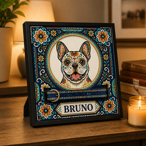 Custom Sugar‑Skull Pet Portrait Collar Frame — Talavera Edition - Personalized Picture Frame a137b7c9-7b5c-420a-9e8a-65dafcd9374b.jpg