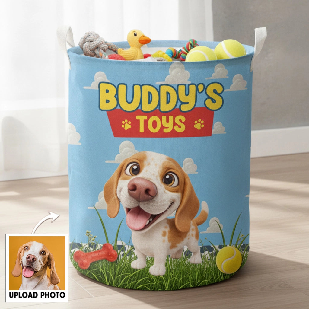 Happy Paws Toy Storage - Personalized Bag a14405f2-c9bb-4905-a480-f7031c272022-260819_cSKCN8zEolrmo5m1_large.webp