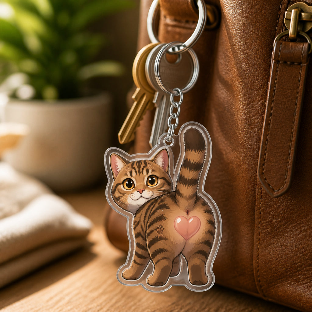 Custom Pet Booty Cartoon Acrylic Keychain – Upload Your Pet Photo - Personalized Acrylic Keychain a14c3c41-0bca-4331-9bd5-ef4999916778.jpg