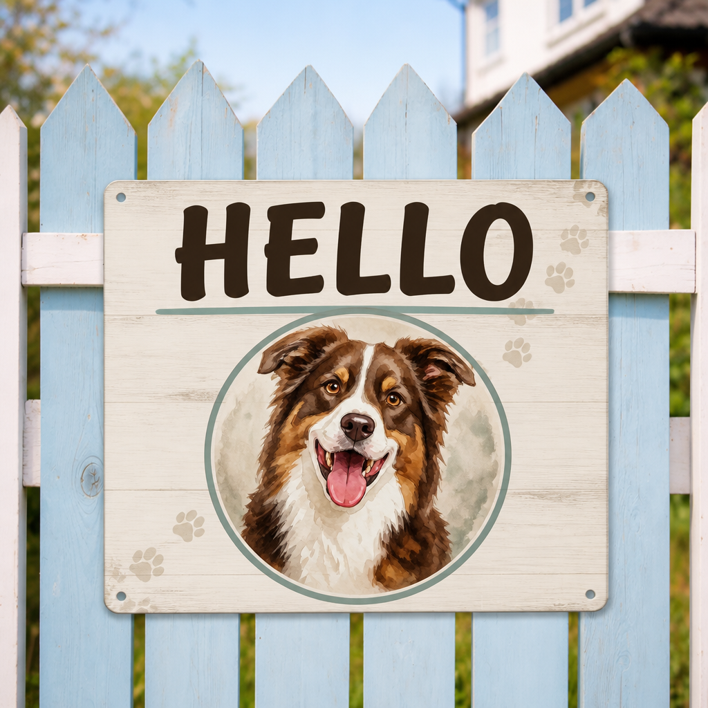 HELLO Custom Pet Portrait Metal Sign - Personalized Metal Sign a153388d-0829-4d3b-a54a-e5b5ee7e92f9.png