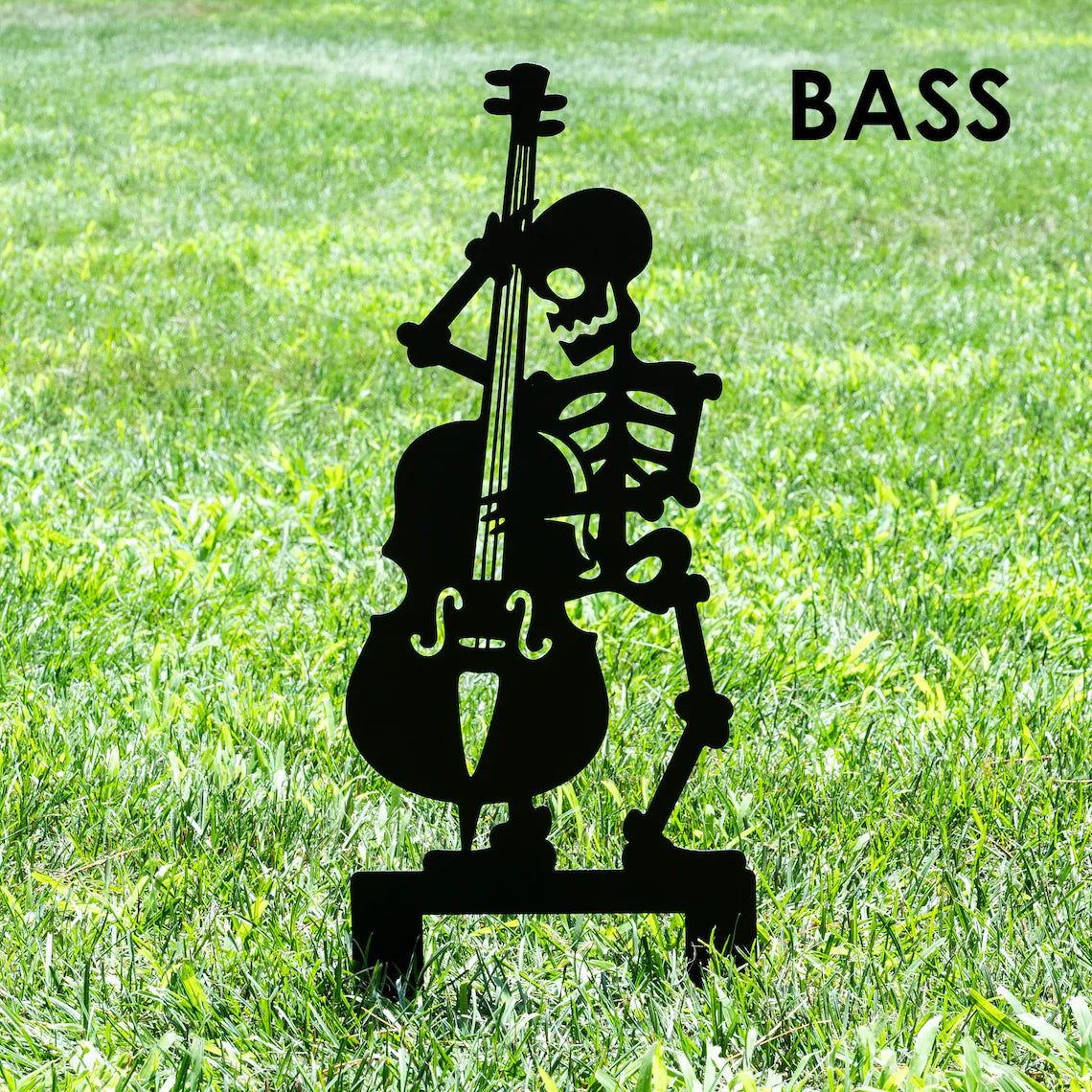 Outdoor Halloween Musician Skeleton Yard Stakes | Spooky Yard Display, Halloween Garden Signs, Skeleton Seasonal Decor, Gift for Music Lover a15e8b80-d199-4e84-8956-ca973944ce53-fdgf-4-.webp