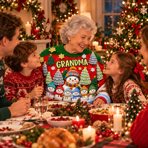 Grandma Christmas Tree Knitting Effect - Personalized 3D Sweatshirt - Christmas Gift For Grandma a16a5d47-656f-4f18-813f-3486fe01c4ae-MOCKUP-6.png