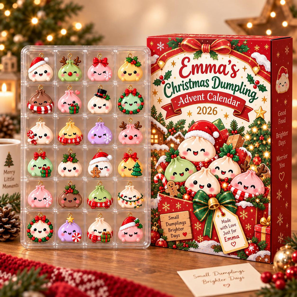 Personalized Christmas Dumpling Advent Calendar 2026, 24 Acrylic Dumpling Ornaments a1aa5ad5-c8ae-4149-8bfb-32de15e4ed2b-il_1588xN.8617771211_15x5.jpg