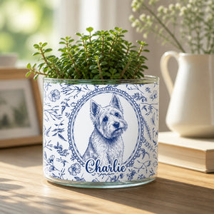 Custom Pet Portrait Plant Pot – Botanical Wreath Edition - Personalized Mini Glass Plant Pot a1b3a0ad-5d11-4a98-bcd4-e03ebd6d3e2d.jpg