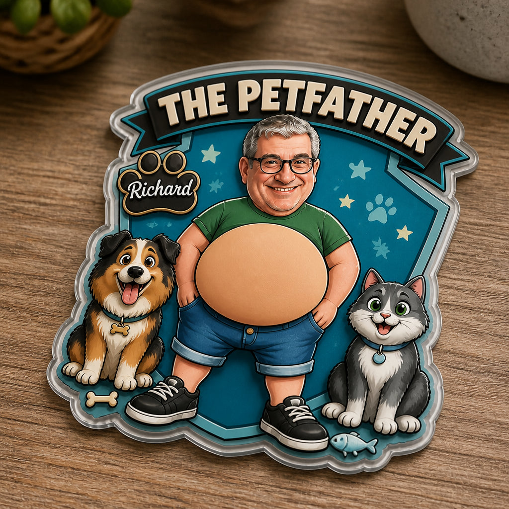 The Petfather Soft‑Belly Custom Face Fridge Magnet - Personalized Acrylic Refrigerator Magnet - Soft Rubber Belly a1f3bc5a-81d1-47de-b56b-d15da7328a91.jpg