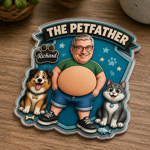 The Petfather Soft‑Belly Custom Face Fridge Magnet - Personalized Acrylic Refrigerator Magnet - Soft Rubber Belly a1f3bc5a-81d1-47de-b56b-d15da7328a91.jpg