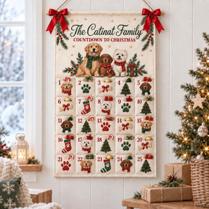 Personalized Dog Advent Calendar, 25 Pockets, Custom Family Name Wall Hanging (Reusable) a20dc77c-75ab-45d5-997c-291191962e2e-il_1588xN.8553502220_p50b.jpg