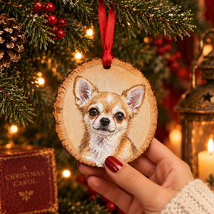 Personalized Pet Photo Wood Ornament, Custom Dog Cat Portrait Christmas Ornament, Rustic Wooden Pet Keepsake, Pet Lover Christmas Gift a225d3e8-bc6e-450e-b9dd-8482166514d4-c-4.png