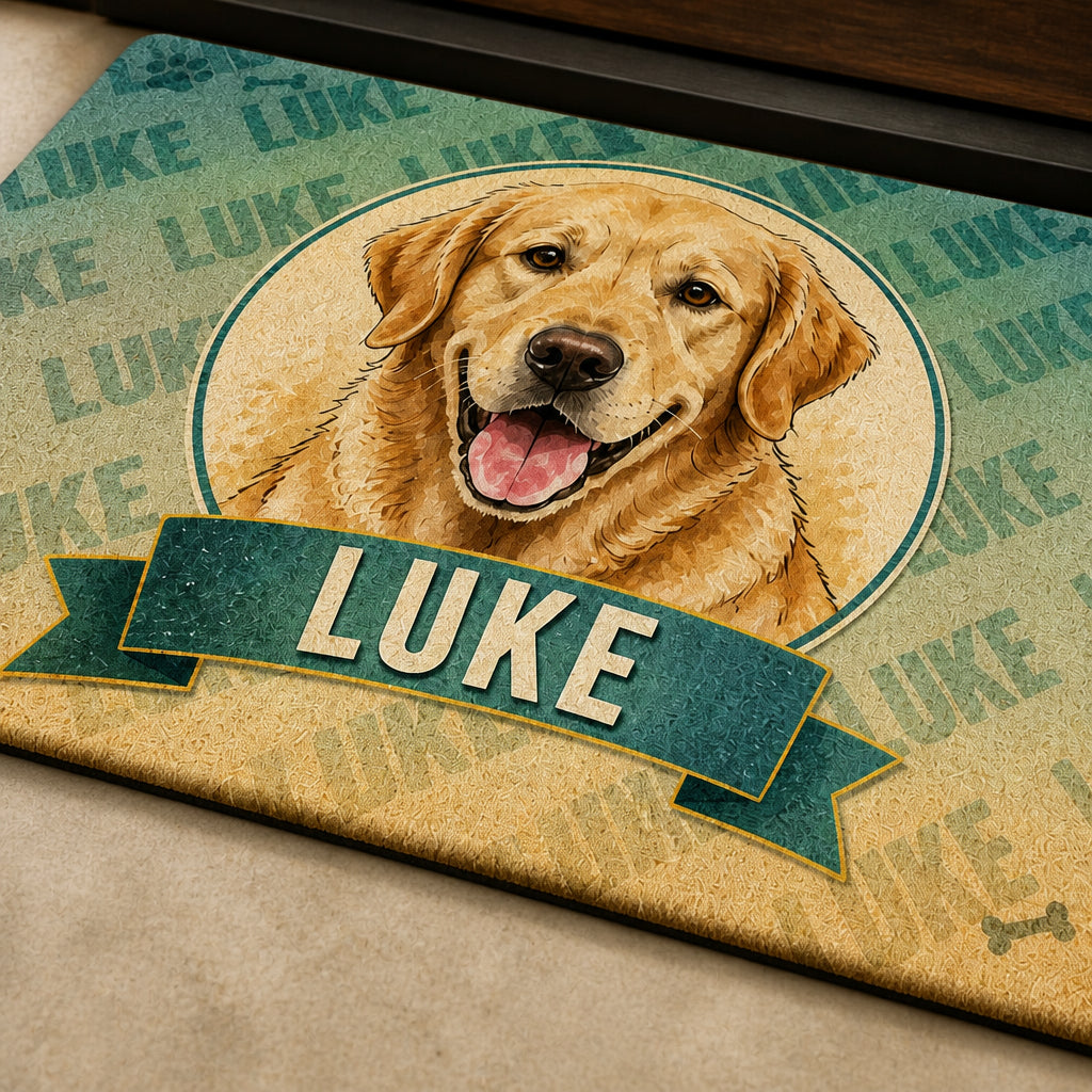 Custom Pet Portrait Doormat – Watercolor Face + Name Pattern - Personalized Doormat a22aaf51-62ea-4aaa-aa8a-813dd0e61378.jpg