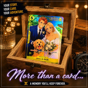 Personalized Anime Couple & Pet Wedding Trading Card – Custom Anniversary Keepsake a27e621c-2eb1-4c96-a60c-1e08e69ccbd2-1.jpg