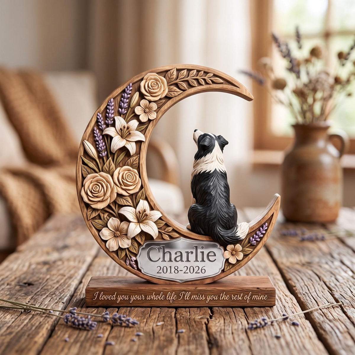 Personalized Pet Memorial 2D FLAT Wooden Block, Custom Photo Dog Cat Wood Sign, Pet Loss Sympathy Keepsake, Pets Remembrance Gift a27f216a-9c49-4cc2-9ea7-4744e463d354-10.jpg