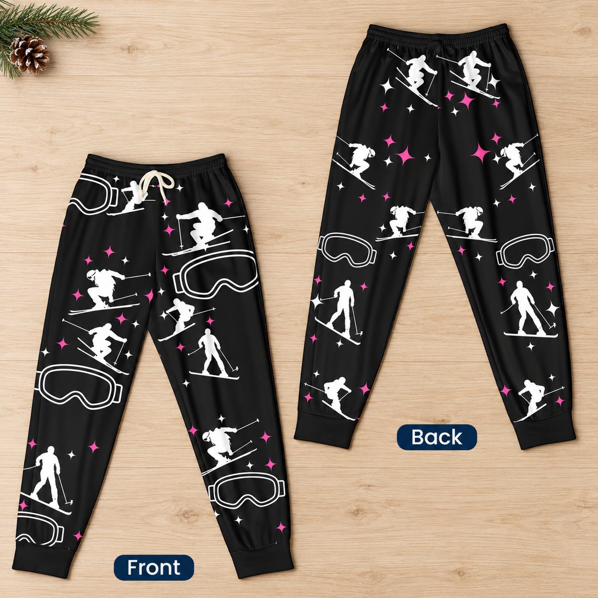 Custom Name Gift For Skiing Lovers, Snowboarding Lover - Personalized Sweatpants, Winter Gift a27fbfde-95db-43c5-8b27-35ddd8a29d35-Qu-n-tr-t-tuy-t-en-tr-n-g-6.png