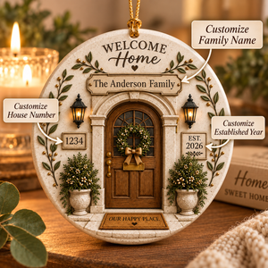 Personalized 3D Ceramic Welcome Home Ornament - Custom Family Name, House Number & Year a296382a-1e78-4b55-9928-d614b6fca345-Image-Sep-14-2026-11_59_42-AM-4-.png