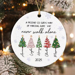 Personalized Friends Forever Ornament 2026, A Friend is God Way Ornament a2b631a8-1f8c-4e88-8778-699265ed80f6-5.jpg