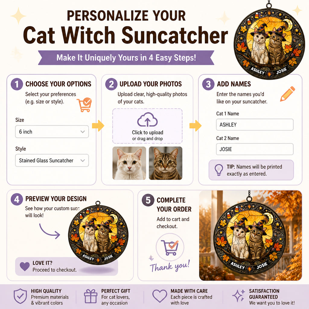 Halloween Stained-Glass Pet Suncatcher – Upload 1–2 Pets + Names - Personalized Suncatcher Stained Glass a2bb844e-4a9d-4523-a9c5-32bc099a3d5f.jpg