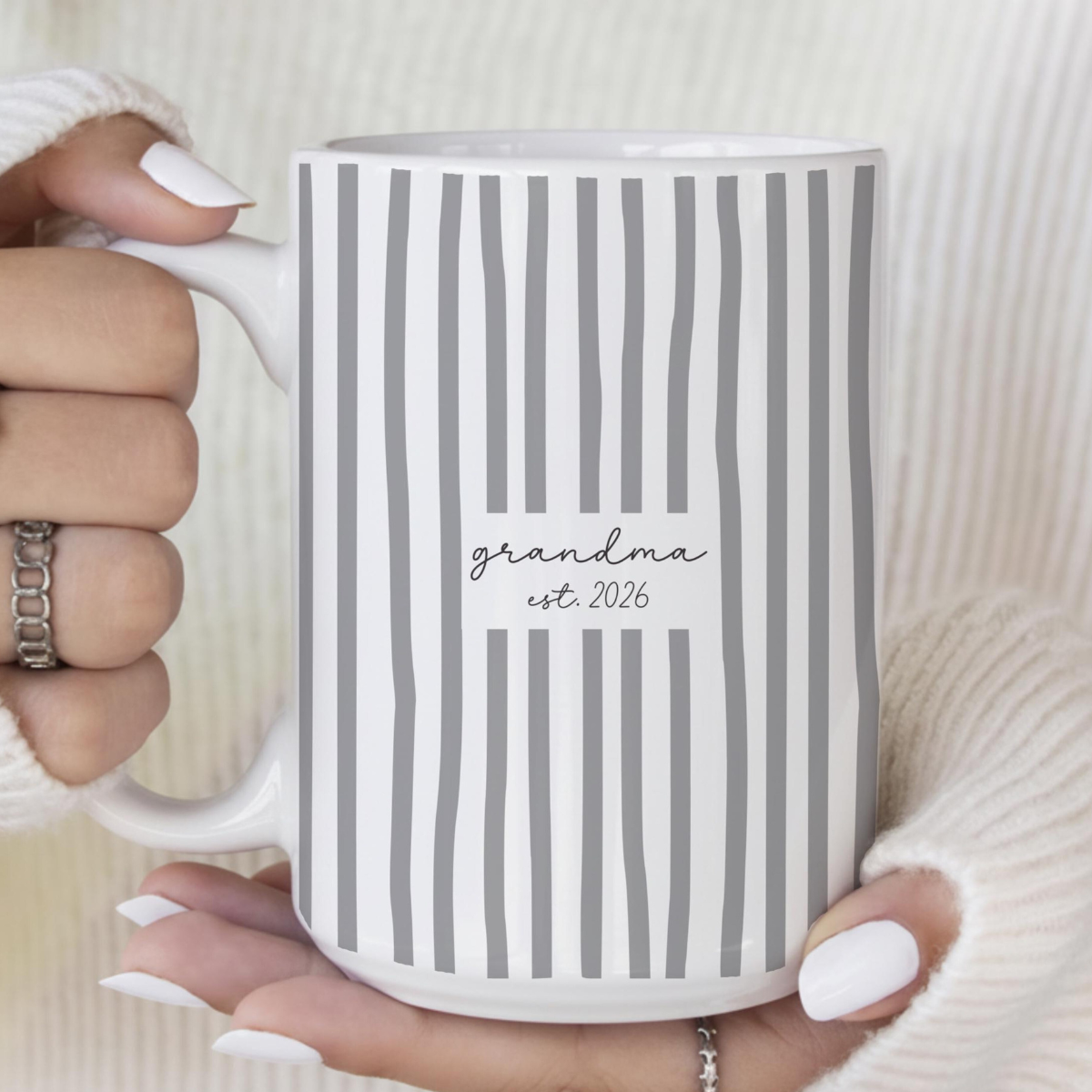 First Time Grandma Coffee Mug, First Mothers day gift for grandma from grandkids, Custom Pregnancy Announcement Gift New Grandparents Mug a2bbbb44-616e-4de5-8dd8-3238a2194d97-4.png