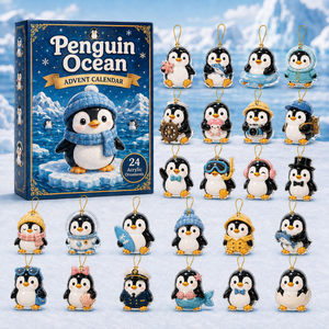 Penguin Ocean Advent Calendar 2026 - 24-Day Festive Countdown, Acrylic Charms Blind Box - Gift For Ocean Lovers a2d008ea-5b46-440a-b20e-728c4e04cf28-box-charms-penguin.png