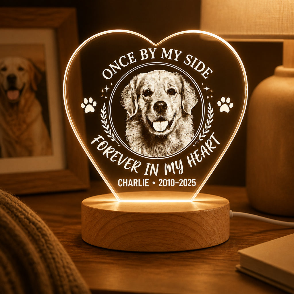 Pet Memorial Heart LED Light – Once By My Side Photo - Personalized 3D LED Light Wooden Base a2e5a781-8a79-46af-826a-3c4f8c366a92.jpg